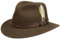 Stetson Rutherford VitaFelt Hut Herren - Filzhut Made in USA - Herrenhut Wasserabweisend - Traveller Packable - Garniturband aus Leder - Jagdhut Sommer/Winter dunkeloliv M (56-57 cm)