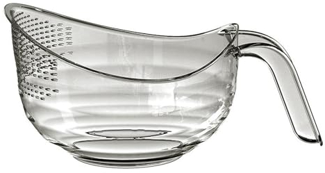 Generic Scodella per Filtro per Il Lavaggio Del Riso, Scolapasta, Scolapasta per Uso Domestico, Scolapiatti Da Cucina, grigio