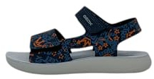 Geox J Sandal LIGHTFLOPPY, Navy/Lt Avio, 32 EU