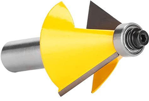 30-Grad-Fasenfräser, Carbon, 30-Grad-Fasenfräser, Fasenkantenfräser, Fasenfräser, Fasenfräser, Stahllegierung, Fasenfräser für Sperrholz, 1/2 Zoll