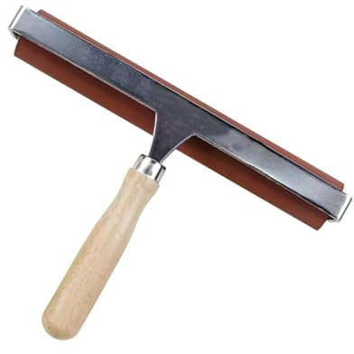 HINAYOSAN 1/3 Stück Gummiwalze mit Holzgriff zum Basteln, Gummi-Brayer-Werkzeug für Druckherstellung, Druck, Stempeln, Tapetenroller