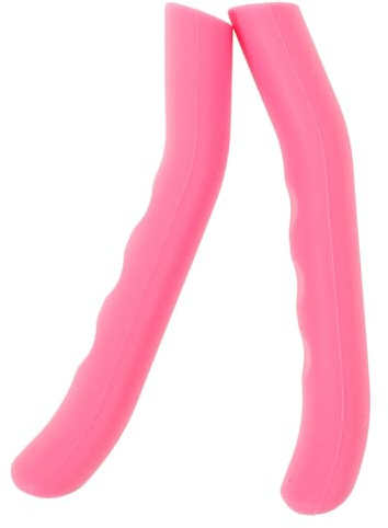 Gatuida Cubierta de Antideslizante para Manillar y Freno de Bicicleta de Montaña Protección Flexible y Absorbente para Ciclismo Seguro Compatible Mayoría de Frenos Color Rosa