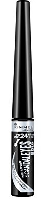 Rimmel London Scandaleyes Bold Liquid Eyeliner Black