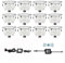 CISLAN LED Terrassen Bodeneinbaustrahler RGB 12er Set, Ø45mm WiFi Terrasse Einbauleuchten Kompatibel mit Amazon Alexa, IP67 Wasserdicht App Steuerbar LED Außen Boden Licht für Küche