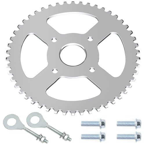 YOXUFA Piñón de cadena 420 mini piñón de bicicleta de 50 dientes de 40 mm de diámetro para Coleman BT200X CT200U CT200U-EX Baja Warrior MB165 MB200 TrailMaster Massimo KT196 196cc 200cc 6.5hp