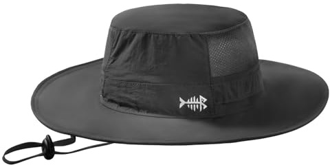Bassdash UPF 50+ Sombrero de Pesca Impermeable Unisex Sombrero de Ancha para Senderismo Camping FH15