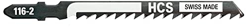 DeWalt DT2075QZ Jigsaw Blades for Wood T-Shank HCS T144DP (Pack of 5) - Packaging May Vary