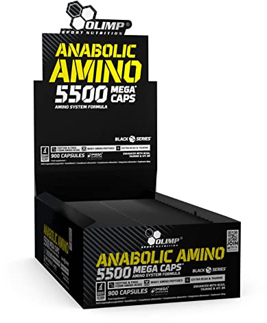 Olimp Sport Nutrition Anabolic Amino 5500 Mega Caps (900 Capsule)