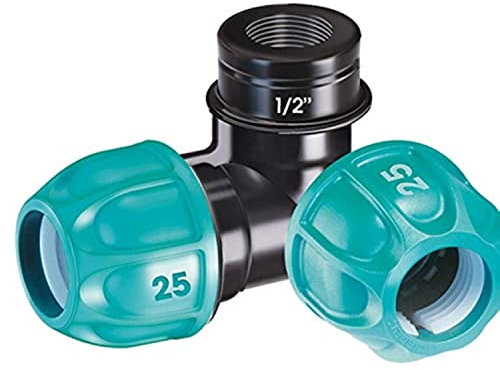 Claber Gomito 3/4 filetto femmina 1/2