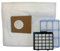 Microsafe - 20 Staubsaugerbeutel + Hepa- & Motorfilter kompatibel mit Siemens VS06A110 & VS06A111 Synchropower, Serie VS06A .. Staubsauger - VZ41FGALL, Typ G / VZ153HFB / VZ01