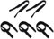 Ejoyous Silikon Brillenbänder, 5Pcs Anti-Rutsch Silikon Sport Brillenband Männer Elastische Halsband Retainer Schnur Kette Halter Lanyard Floating Eyeglass Strap für Brillen Sonnenbrillen