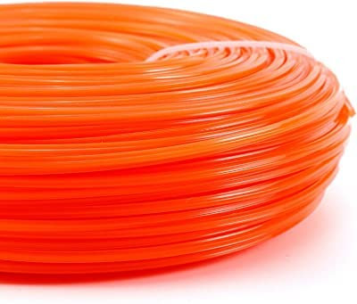 Terryshop74 2 bobinas de alambre para desbrozadora de 15 metros ideales para cabezales de repuesto desbrozadora y cortacésped (1500, 2,4 cuadrados)