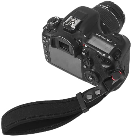 Kamera Handschlaufe, Kamera-Handschlaufe, Neopren Kamera Handgelenkschlaufe Trageschlaufe Schnellverschluss Kompatibel mit Nikon für Canon für Fujifilm für Sony für Olympus für SLR DSLR Kamera