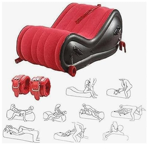 BesBet SillóN Inflable Compacto Y PortáTil para Uso A Largo Plazo -ShaF1Y ENNA010717