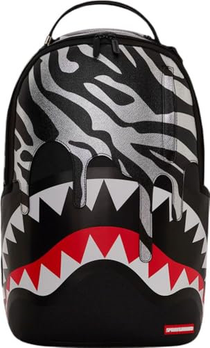 Zaino Sprayground Zebra Drip DLXSV nero e bianco