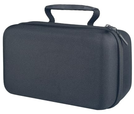 pumpumlia Borsa per videoproiettore portatile da viaggio custodia da viaggio espandibile Organizzatori Borsa di ricambio per accessori per proiettore Custodia per proiettore