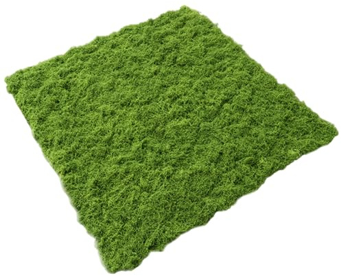 Tapis de mousse, mousse artificielle de 3, 3 pieds pour plantes d'intérieur avec tissu base, extensible et respirant pour mariage, fête, jardin féerique, bricolage floral pour plantes d'intérieur