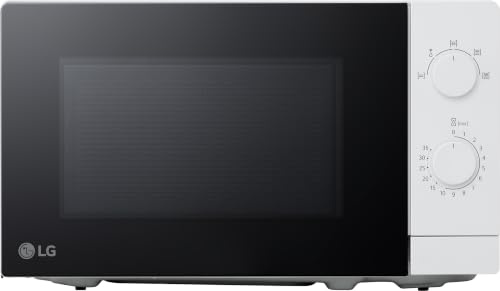 LG MS2082H Mikrovågsugn, 20 l, 700 W, lätt att rengöra, vit
