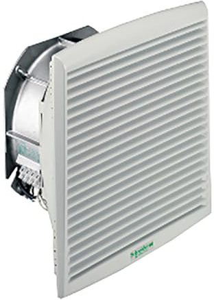 Schneider Electric - ClimaSys CV - ventilateur 560m3/h - 230V - IP54 - avec grille et filtre G2 - NSYCVF560M230PF