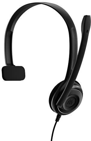 Sennheiser PC7 Cuffia monoaurale microfonica PC USB, nero