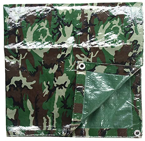 Mil-Tec 14241020-Abdeckplane Abdeckplane Woodland Einheitsgröße