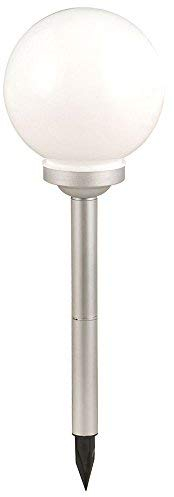 LED Solar Außen Steck Lampe Garten Beleuchtung Erdspieß Kugel Leuchte weiß Globo 3376-24