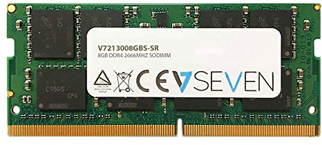 Mémoire RAM V7 V7213008GBS-SR 8 GB DDR4 2666 MHz
