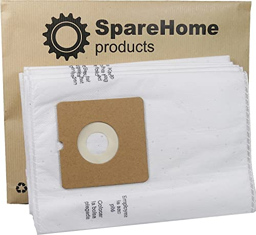 SpareHome® 10 bolsas de alto rendimiento Hyperfilter Plus TX3 compatibles con aspiradores Taurus Smart/Ultra compact 1400