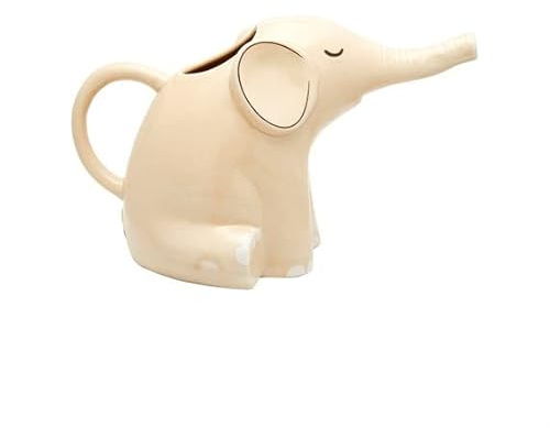 Sass & Belle Elephant Watering Can – Decorative Indoor & Outdoor Watering Can for Plants – Cute Plastic Design for Garden, Patio, or Home – Ideal for Sass and Belle Lovers