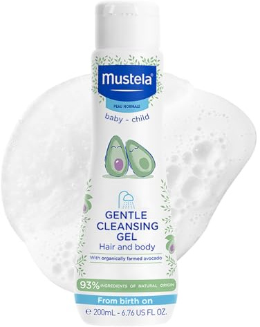 Mustela BÉBÉ gentle cleansing gel hair and body 200 ml