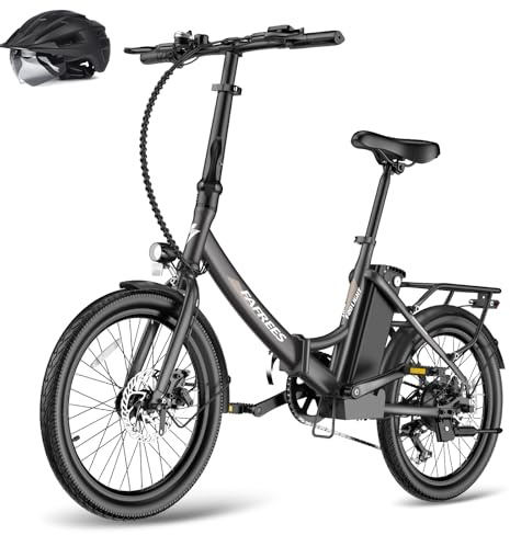 [ Officiell ] Fafrees F20 Light män E-cykel vikbar med 36 V 14,5 Ah batteri 250 W, damer elektrisk elcykel hopfällbar cykel 20 tum, elcyklar 120 kg 25 km/h, elektrisk cykel räckvidd 55–110 km
