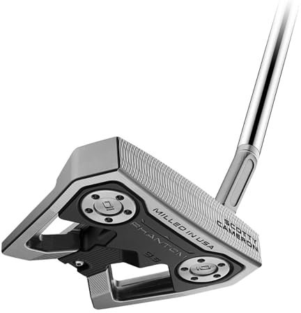 Scotty Cameron Phantom Putter 9,5 cm, Mallet-Golf-Putter, Golfschläger, Herren, Silber, Rechts, Erfahrene Golfer (Männer)