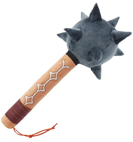 Lullaberry Medieval Knight Battle Mace - Safe Plush Soft Pretend Play Weapons - Gifts for Kids