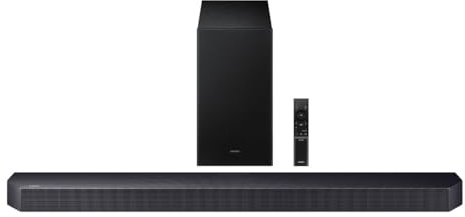 Samsung Barra de Sonido HW-Q600F/ZF - Dolby Atmos/DTS:X, Q-Symphony Gen II, 3.1.2 Canales, Sonido Inteligente y Modo Juego Pro