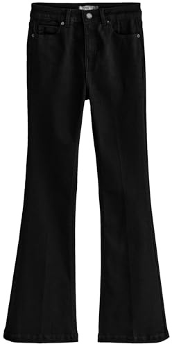 NEXT Femme Jean évasé Ultra-Doux Noir 40