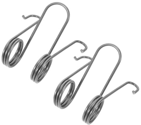TOYZFRIENDY 2 Pezzi Molla di Torsione per Seminatrice da Giardino in Metallo Rinforzato, Parti di Ricambio per Macchine Agricole, Accessori per Semina Manuale e Distribuzione Uniforme
