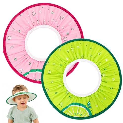 2Pcs shampoo caps, hair washing caps | adjustable baby toddler, toddler shower cap shield waterproof ear protector for children bath