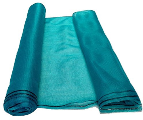 Yuzet 3m x 50m Green Debris Scaffold Garden Netting/Windbreak Shade, Crop Protection, Allotments Screen, Mesh Sheet, Anti Bird Net