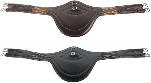 Harry's Horse 31401350 05135 CM Strap Deluxe Chest Protector, Black, L