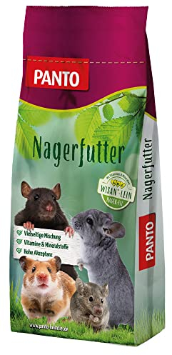 PANTO Nagerfutter Universal 25 kg – vollwertiges Nagerfutter in Pelletform, geeignet als Kaninchenfutter, Hasenfutter sowie für alle Nagerarten, ideal auch als Meerschweinchenfutter mit Vitamin C