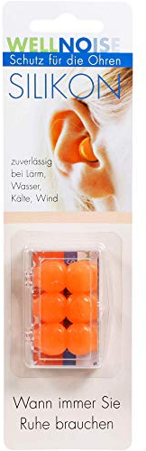 WELLNOISE Ohrenstopfen orange Blister 3X2 St