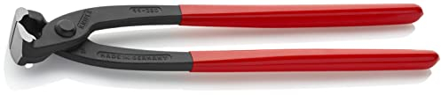 KNIPEX Monierzange (Rabitz- oder Flechterzange) mit Kunststoff überzogen schwarz atramentiert 280 mm, 99 01 280
