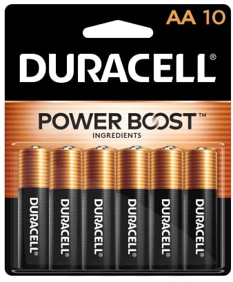 Duracell - Batteries, AA, 10/PK, Sold as 1 Package, DURMN1500B10Z