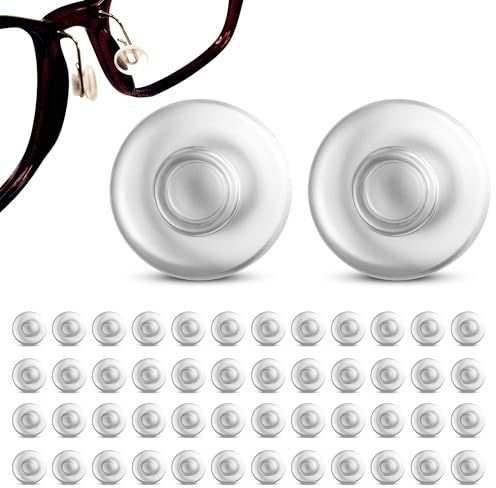 Coussinets De Nez Sans Monture Pour Lunettes/Round / 9Mm / 50 Pcs/Par Sports World Vision
