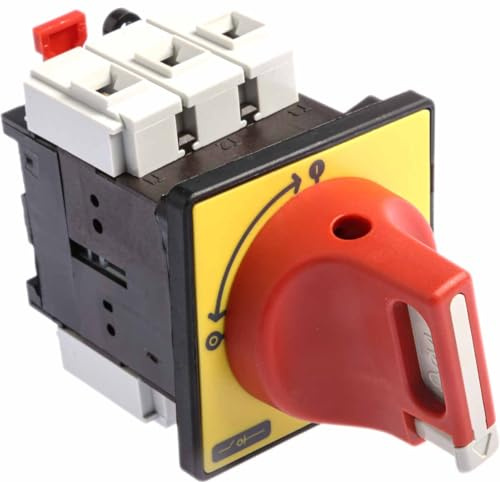 Schneider Electric VARIO Trennschalter 3-polig 63A Tafelmontage Rot 30kW 690V ac 3-phasig TeSys
