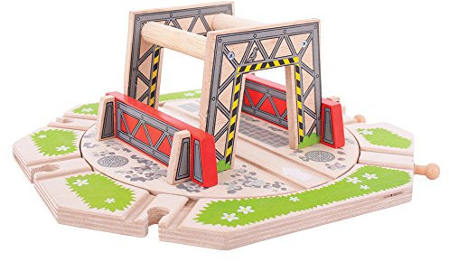 Bigjigs Rail Grosse Drehscheibe 6 Richtungen
