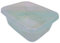 5 Litre Rectangular Clear Plastic Washing Up Bowl Basin