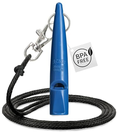 Sifflet Acme pour Chien, 211,5 mm, avec Laisse