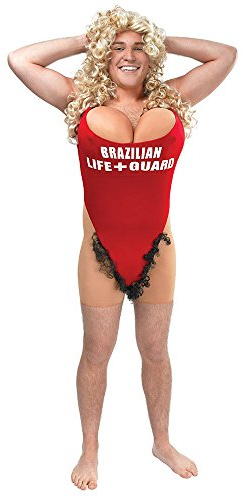 Bristol Novelty AC797 Costume da Bagnino divertente, M