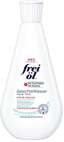 frei öl MED GesichtsWasser, Gesichtsreinigung, klärt & vitalisiert, 24h Feuchtigkeit, verfeinert die Poren, Gesichtspflege, vegan, 200 ml